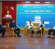 Cánh cửa tương lai rộng mở cho sinh viên Khoa Sinh học tại Ngày hội hướng nghiệp BIO-CAREER DAY 2024
