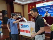 Trường Đại học Khoa học Tự nhiên tổ chức “Hội nghị cán bộ chủ chốt lấy ý kiến tín nhiệm về nhân sự bổ nhiệm, bổ nhiệm lại chức vụ Phó Hiệu trưởng nhiệm kỳ 2025-2030”