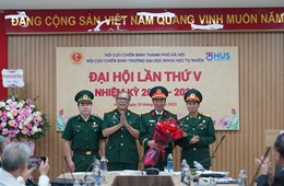Đại hội Hội Cựu chiến binh Trường Đại học Khoa học Tự nhiên nhiệm kỳ 2025-2030 thành công tốt đẹp