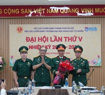 Đại hội Hội Cựu chiến binh Trường Đại học Khoa học Tự nhiên nhiệm kỳ 2025-2030 thành công tốt đẹp