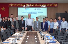 Thúc đẩy hợp tác đào tạo và nghiên cứu giữa Trường Đại học Khoa học Tự nhiên, ĐHQGHN với Khoa Khoa học Kỹ thuật và Công nghệ, Đại học Adelaide, Úc