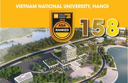 Xếp hạng 158 QS 2026 Châu Á: ĐHQGHN gia tăng mạnh thứ hạng về uy tín học thuật, uy tín tuyển dụng và quốc tế hoá