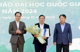 Giải thưởng IMG - Vì sự nghiệp giáo dục trao tặng Nhà giáo xuất sắc, sinh viên tài năng Đại học Quốc gia Hà Nội năm 2025
