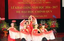 Trường Đại học Khoa học Tự nhiên: Khai giảng năm học 2016 – 2017