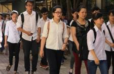 Thí sinh khối A, A1 làm thủ tục dự thi đại học đợt 1
