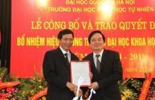 Lễ công bố và trao quyết định bổ nhiệm Hiệu trưởng Trường Đại học Khoa học Tự nhiên nhiệm kỳ 2014 – 2019