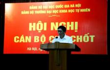 Trường ĐHKHTN tổ chức Hội nghị cán bộ chủ chốt