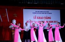 Trường ĐHKHTN khai giảng Bậc đào tạo Sau đại học năm 2017