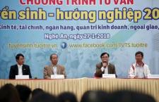 Trường Đại học Khoa học Tự nhiên tư vấn tuyển sinh và hướng nghiệp cho hàng nghìn học sinh THPT tỉnh Nghệ An và Thanh Hóa