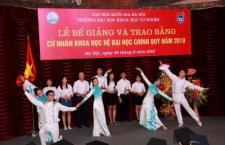 567 sinh viên Trường ĐHKHTN đón nhận bằng Cử nhân khoa học chính quy năm 2018