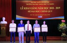 Trường Đại học Khoa học Tự nhiên khai giảng năm học mới 2018-2019