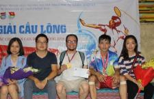 Giải Cầu lông 2018 mở rộng thu hút cán bộ Trường Đại học Khoa học Tự nhiên