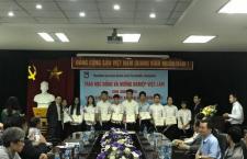 Các cơ quan, nhà tuyển dụng trao học bổng và hướng nghiệp cho sinh viên Khoa Khí tượng Thủy văn và Hải dương học