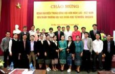 “Trường ĐHKHTN là cái nôi đào tạo nhiều nhà lãnh đạo nổi tiếng, trong đó có Chủ tịch Kaysone Phomvihane”