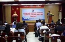 Hội thảo quốc tế Vật liệu Nano tiên tiến ứng dụng trong phát triển xanh