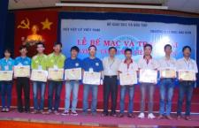 Trường Đại học Khoa học Tự nhiên đạt giải đặc biệt  trong kỳ thi Olympic Vật lý sinh viên toàn quốc năm 2014.