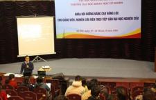 Khai giảng khóa bồi dưỡng nâng cao năng lực cho Giảng viên, Nghiên cứu viên 