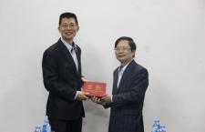 Tiếp đón đoàn đại diện Trường Đại học Phùng Giáp (Feng Chia University), Đài Loan