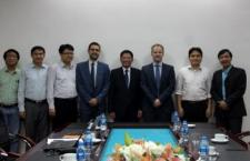 Tiếp đón và làm việc với ông Paul Van Dun, Trường Đại học KU Leuven, Vương quốc Bỉ 