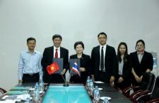 Trường ĐHKHTN  hợp tác với Cơ quan Quản lý Khí nhà kính của Thái Lan