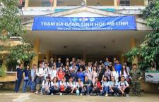 Sinh viên Công nghệ sinh học chất lượng cao học tập, thăm quan và trải nghiệm ở Vĩnh Phúc