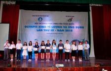 Nhóm sinh viên Trường ĐHKHTN giành giải Nhất “Olympic Kinh tế lượng và Ứng dụng” với đề tài giúp ngân hàng quản trị rủi ro, tối đa hóa lợi nhuận trên tiền gửi