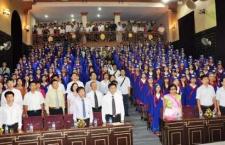 Lễ trao bằng Cử nhân Khoa học hệ đại học chính quy năm 2016