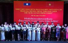 Chương trình “Theo dấu chân Chủ tịch Caysone Phomvihane”: thắm tình đoàn kết Việt – Lào