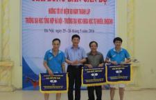 Chung kết giải Bóng bàn cán bộ Trường Đại học Khoa học Tự nhiên