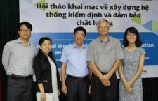 Hội thảo về xây dựng hệ thống kiểm định và đảm bảo chất lượng