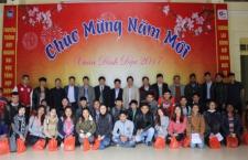 Hiệu trưởng gặp mặt sinh viên Quốc tế nhân dịp đầu xuân Đinh Dậu