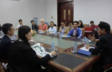 PHT. Phan Tuấn Nghĩa tiếp đoàn IMAG