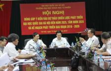 Hội nghị đóng góp ý kiến cho Dự thảo chiến lược phát triển ĐHQGHN đến năm 2025