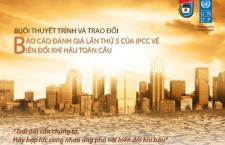 Thuyết trình và trao đổi “Báo cáo đánh giá lần thứ năm của IPCC về Biến đổi khí hậu toàn cầu”