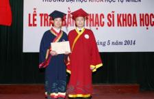 Trường Đại học Khoa học Tự nhiên: 424 học viên cao học nhận bằng Thạc sĩ