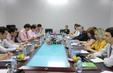 Tiếp đoàn đại biểu các trường đại học Liên bang Nga