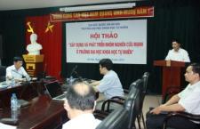 Hội thảo “Xây dựng và phát triển nhóm nghiên cứu mạnh”