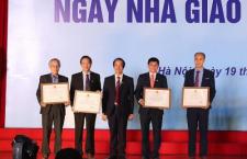 Hai công trình khoa học của Trường ĐHKHTN được tặng Giải thưởng ĐHQGHN về KH&CN năm 2018