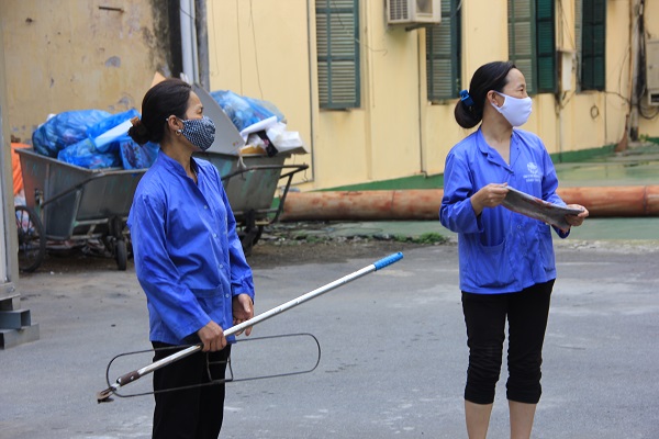 Hoạt động dạy và học của trường Đại học Khoa học Tự nhiên trong ngày đầu trở lại trường vì nghỉ dịch Covid-19