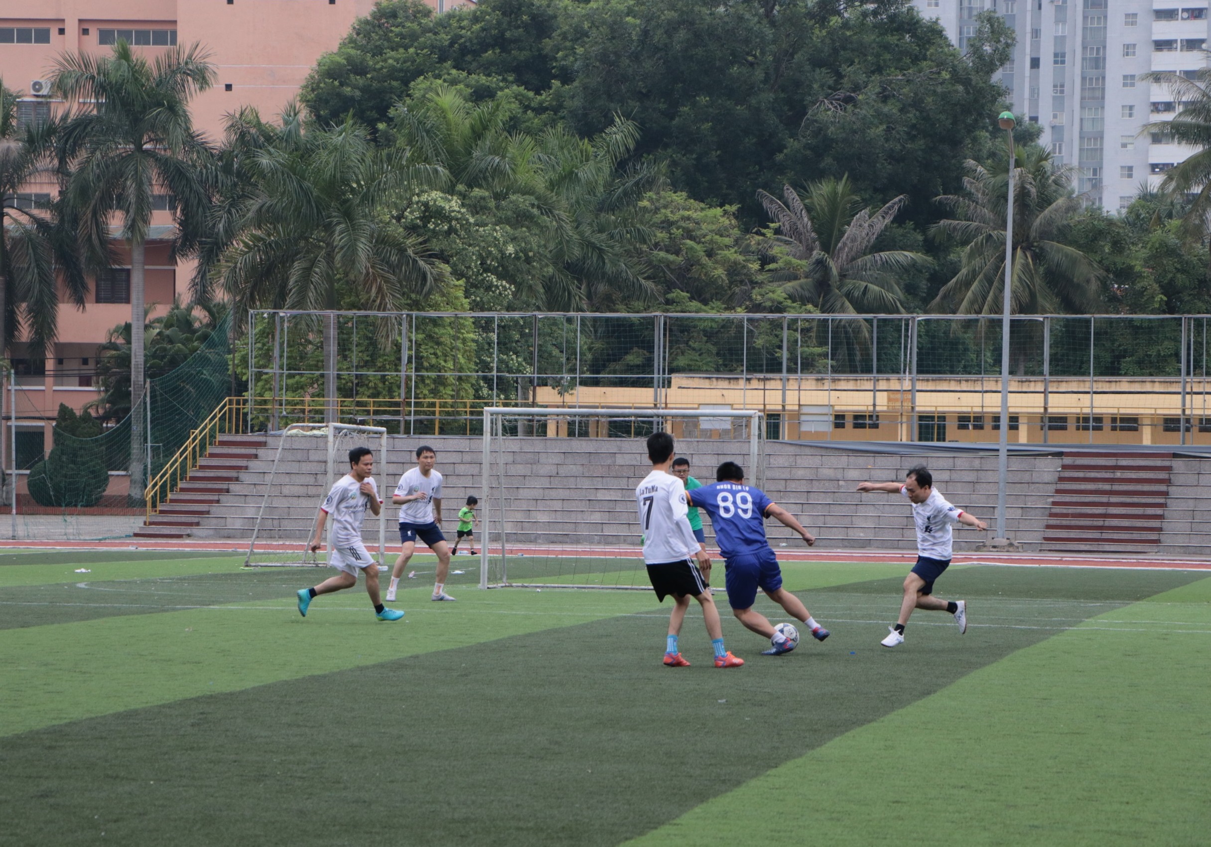 Khai mạc Giải bóng đá Công đoàn Trường Đại học Khoa học Tự nhiên, ĐHQGHN năm 2020