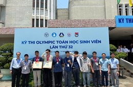 Sinh viên Trường ĐHKHTN giành nhiều giải cao tại Olympic Toán học sinh viên toàn quốc 2026