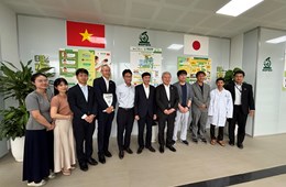 Chủ tịch JICA Tanaka Akihiko thăm Phòng thí nghiệm R&E (Dự án SATREPS) tại ĐHQGHN (Hòa Lạc): Thắt chặt tình hữu nghị và hợp tác khoa học chiến lược Việt - Nhật