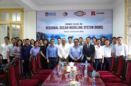 Khai mạc Trường hè tập huấn quốc tế về Hệ thống Mô hình hoá Đại dương khu vực (ROMS) năm 2026